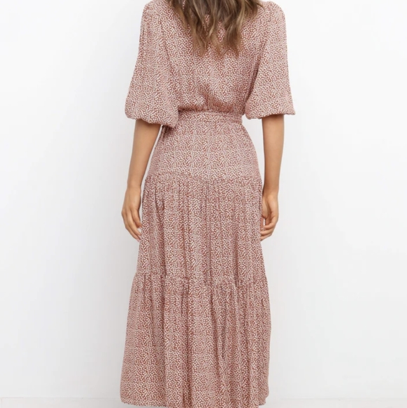 Petal & Pup Hadyn Dress in Rust - Picture 4 of 11